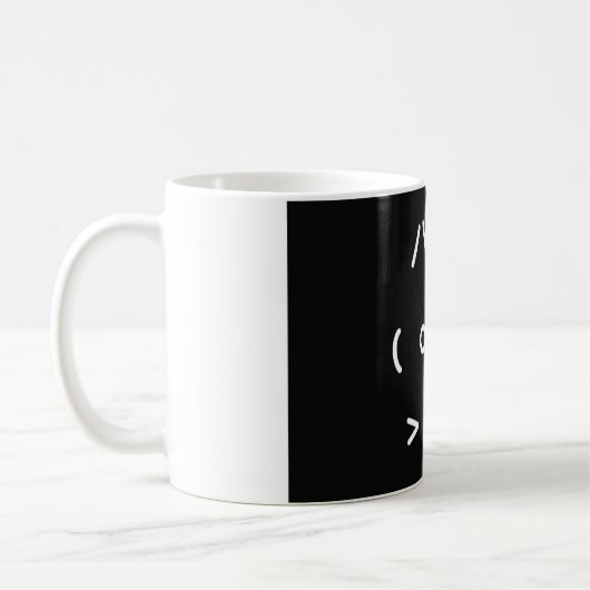 Chat GPT AI-Inspiriert Kaffeecup Black Kaffeetasse (Links)