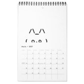 Chat GPT AI-Inspirierte Agenda Kalender (Mär 2027)
