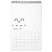 Chat GPT AI-Inspirierte Agenda Kalender (Feb 2027)