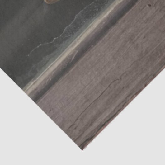 Chat in Window Decoupage Seidenpapier (Detail)