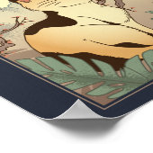 Chat japanische Art Style Poster (Ecke)