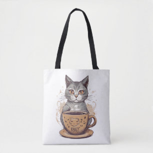 Chat-Kaffee Tasche