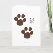 Chat Karte (Rückseite)