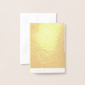 Chat-Karten, schwarz und weiß Folienkarte (Rückseite mit Umschlag)