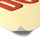 Chat kein Vintages sowjetisches Poster mit benutze (Ecke)