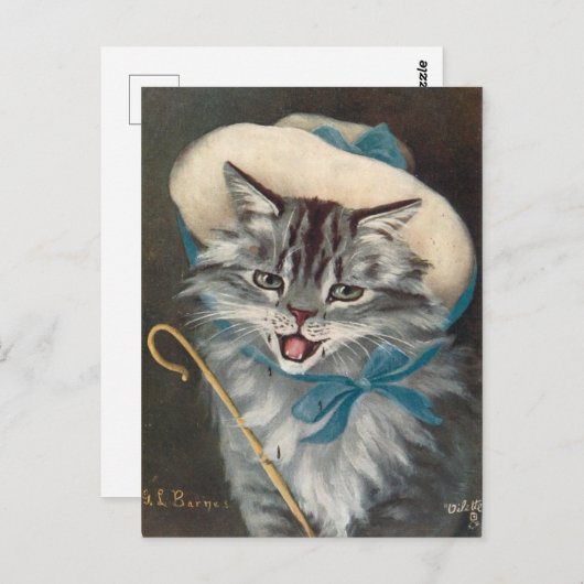Chat La bergère Postkarte (Vorne/Hinten)