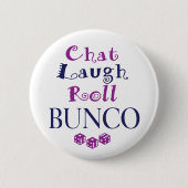 Chat, Lachen, Rolle - bunco Button (Vorderseite)