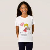 Chat Liebe Kaffee T-Shirt (Vorne ganz)