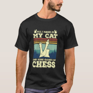 Chat Lover and Schach Player T-Shirt