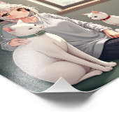 Chat lustig fotodruck (Ecke)