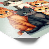 Chat lustig fotodruck (Ecke)