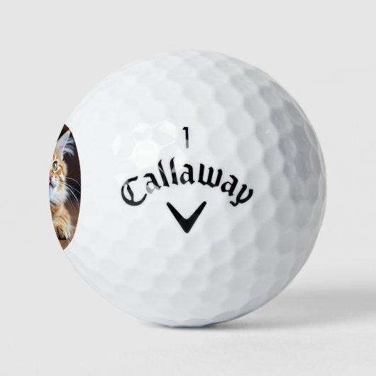 Chat lustig golfball (Logo)
