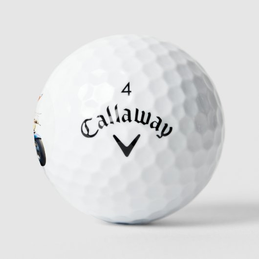 Chat lustig golfball (Logo)