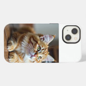 Chat lustig iPhone hülle (Rückseite (Horizontal))