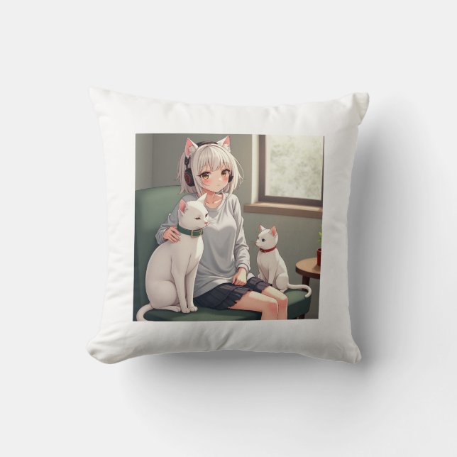 Chat lustig kissen (Vorderseite)