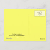 Chat Men Rule Card Postkarte (Rückseite)