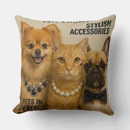 Chat mit Freunden im Magazin Kissen