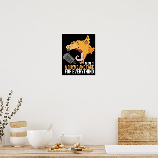 Chat-Musik Poster (Küche)
