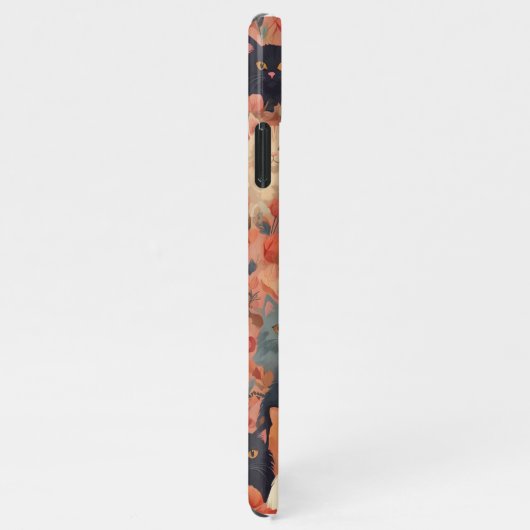 Chat Muster Telefoncase iPhone Hülle (Rechte Seite)