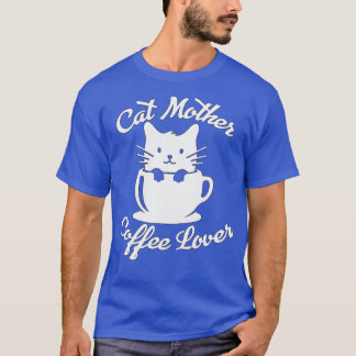 Chat Mutter Kaffee Lover lustige Mutter 3 T-Shirt