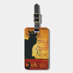 Chat Noir - Black Cat Luggage Tags Gepäckanhänger