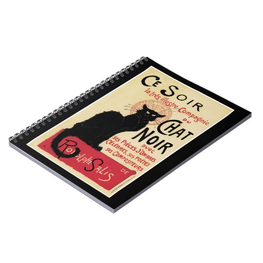 Chat Noir~Black Cat Notizblock (Linke Seite)