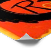 Chat Noir...Black Cat Poster (Ecke)