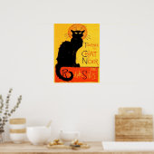 Chat Noir...Black Cat Poster (Küche)