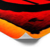 Chat Noir - Black Cat Poster (Ecke)