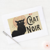Chat Noir~Black Cat Rechteckiger Aufkleber (Umschlag)