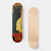 Chat Noir - Black Cat Skateboard (Vorderseite)