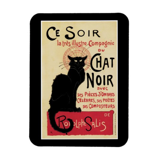 Chat Noir~Black Katze Magnet (Vertikal)