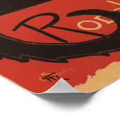 Chat Noir Cabaret Troupe Black Cat Promo Poster (Ecke)