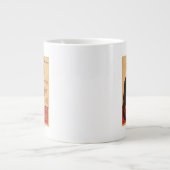 Chat Noir Cabaret Troupe Black Cat Promo Poster Jumbo-Tasse (Vorderseite)