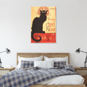 Chat Noir Cabaret Troupe Black Cat Promo Poster Leinwanddruck (Insitu (Schlafzimmer))