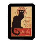 Chat Noir Cabaret Troupe Black Cat Promo Poster Magnet (Vertikal)