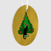 Chat Noir Christmas Ornament (Vorderseite)