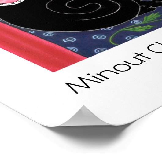 Chat Noir dans les Desguisement Poster (Ecke)