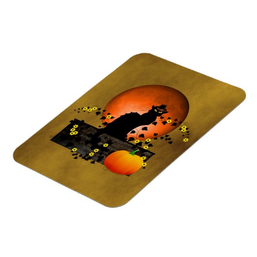 Chat Noir Erntedank Magnet (Linke Seite)