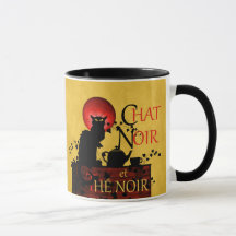 Chat Noir et Thé Noir, Black Cat Black Tee