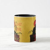 Chat Noir et Thé Noir, Black Cat Black Tee Tasse (Zentrum)