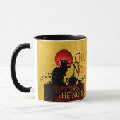 Chat Noir et Thé Noir, Black Cat Black Tee Tasse (Links)