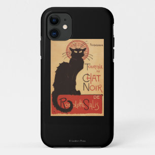 Chat-Noir Kabaretttroupe-schwarze Case-Mate iPhone Hülle