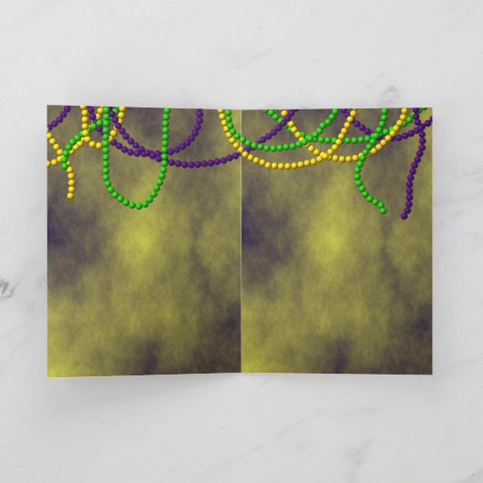 Chat-Noir Karneval Karte (Innenseite)