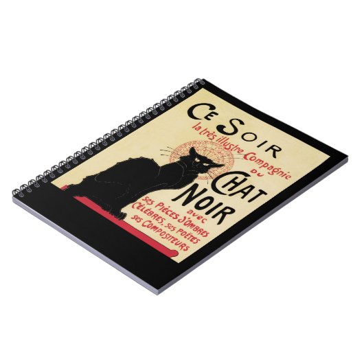 Chat Noir Notizblock (Linke Seite)