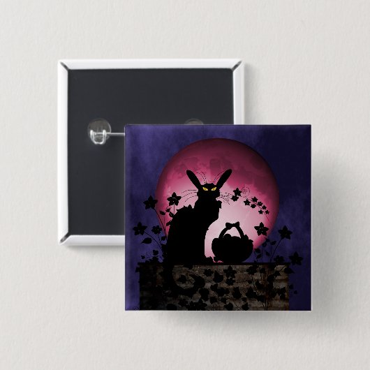 Chat Noir Oaster Button (Vorne & Hinten)