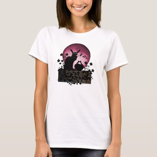Chat Noir Ostern T-Shirt (Vorderseite)