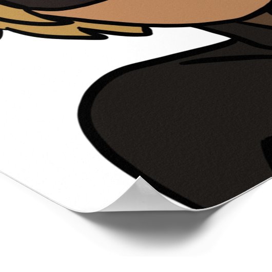 Chat Noir Poster (Ecke)