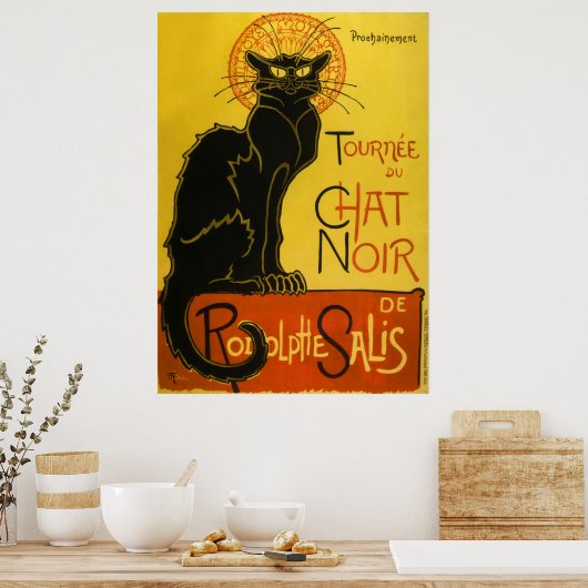 Chat Noir Poster (Küche)