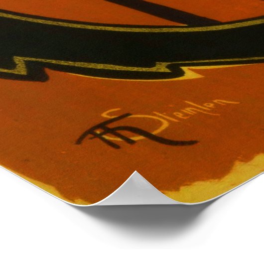 Chat Noir Poster (Ecke)